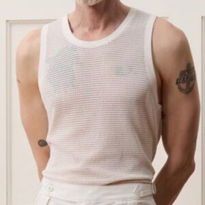 Todd Snyder LUXE MESH TANK